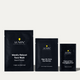 Lumin skincare products including Weekly Reboot Face Mask, Bags-Be-Gone Eye Patches, and Charcoal Power Detoxifying Scrub in black packaging