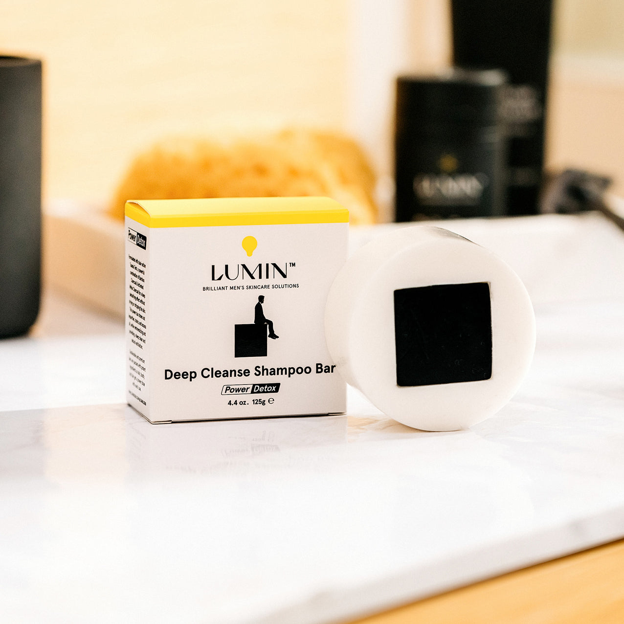 Barra de champú de limpieza profunda + barra corporal de limpieza y exfoliación profunda