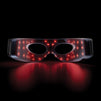 Led mask behind