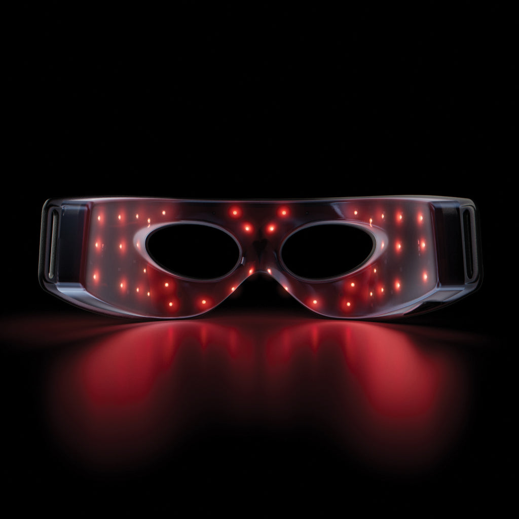 Led mask behind