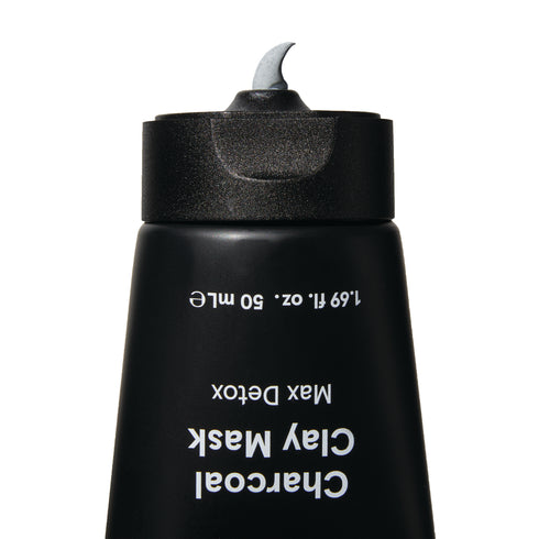 Charcoal Clay Mask Max Detox opened