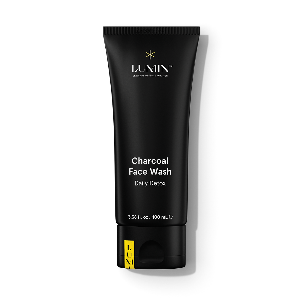 Charcoal Face Wash Daily Detox Men's Deep Pore Charcoal Cleanser