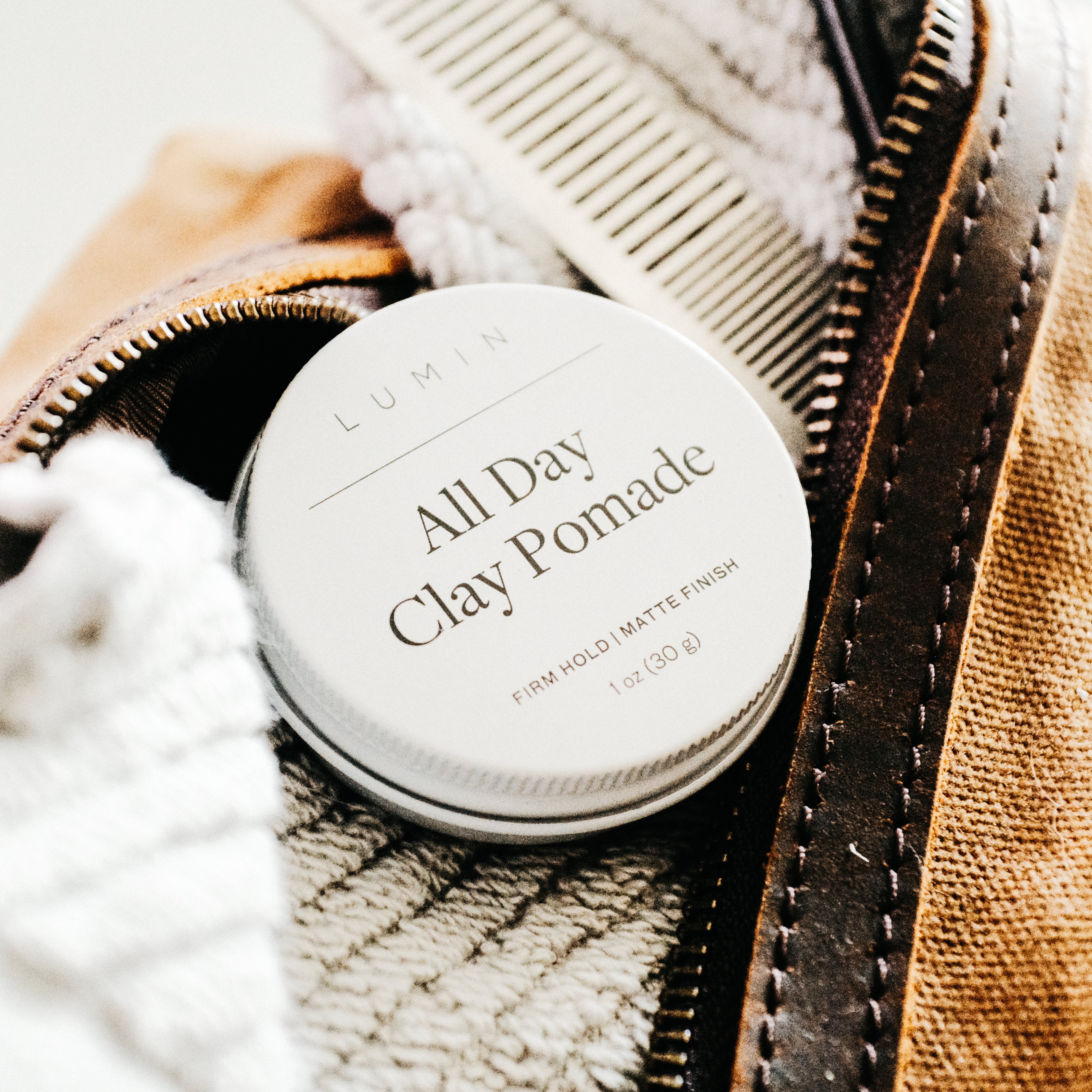 All Day Clay Pomade Strong Hold Hair Pomade for Men